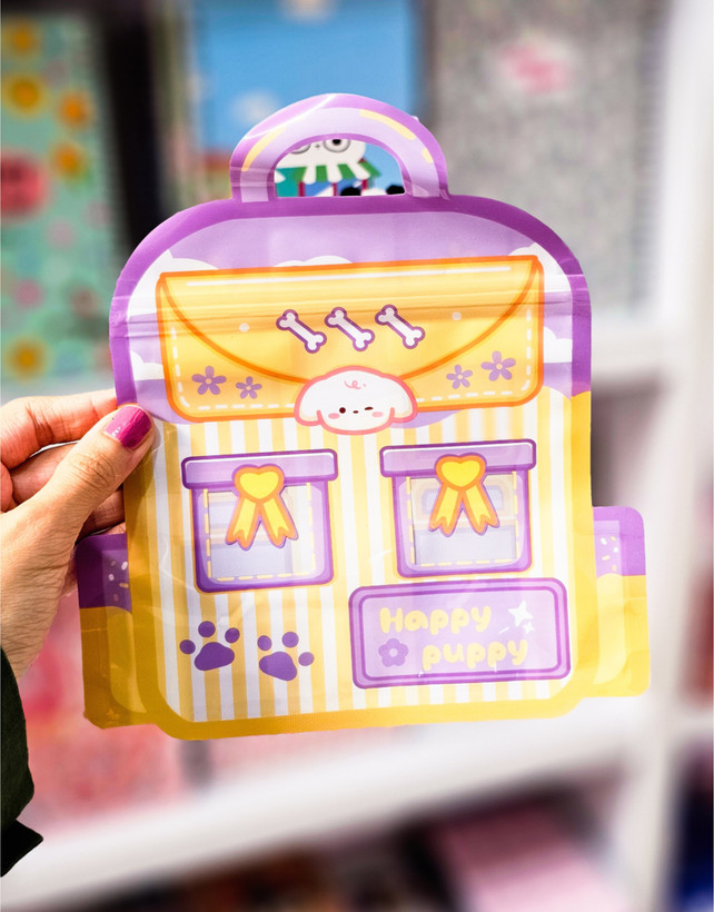 زیپ کیپ فانتزی کوله بنفش