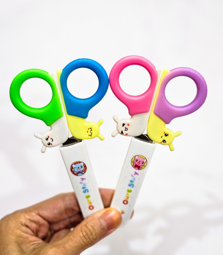 قیچی حلزونی تیغه فلزی روکش دار