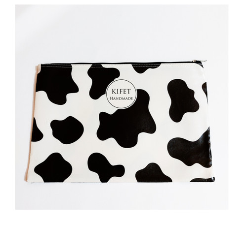 کاور چرمی a4 برند کیفت طرح پوست گاو