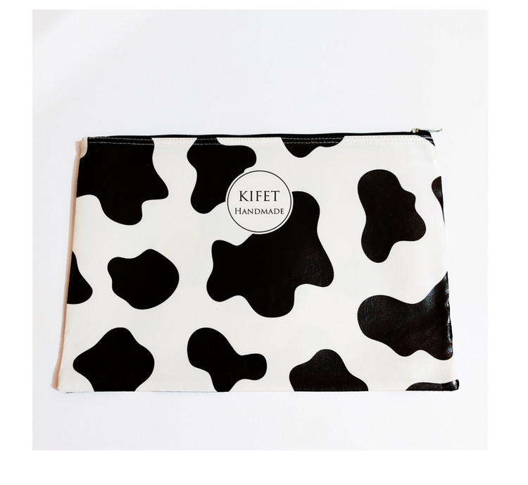 کاور چرمی a4 برند کیفت طرح پوست گاو