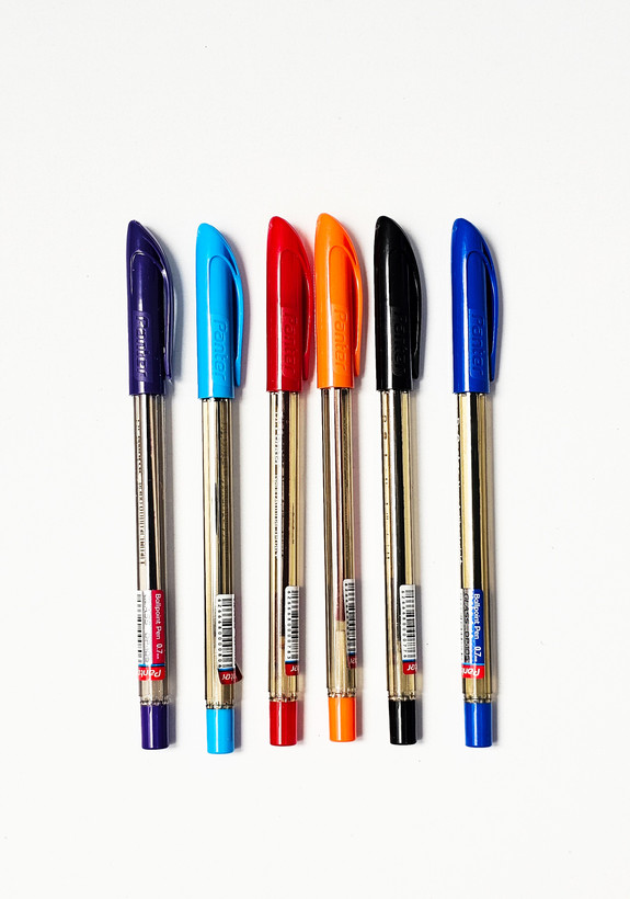 خودکار دکتر پنتر نوک ۷ دهم ابی و رنگی