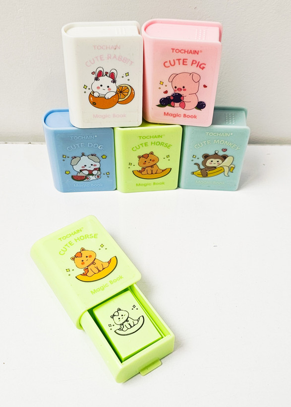 پاکن جادویی طرح کتابی برند tochain طرح حیوانات