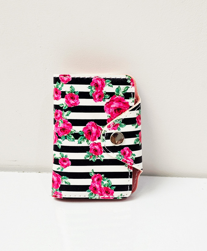 جاکارتی چرمی فانتزی گل گلی