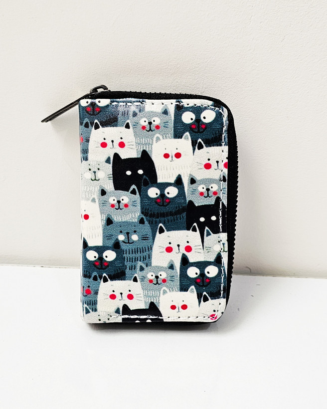 جاکارتی چرمی فانتزی طرح گربه