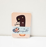 کارت ماهگرد شکلاتی