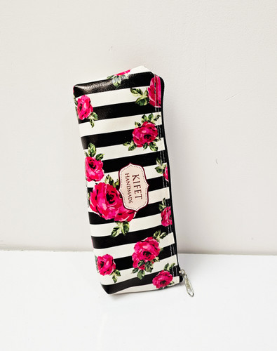 جامدادی گل گلی چرمی برند کیفت