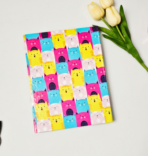 کلاسور فانتزی a5 طرح گربه