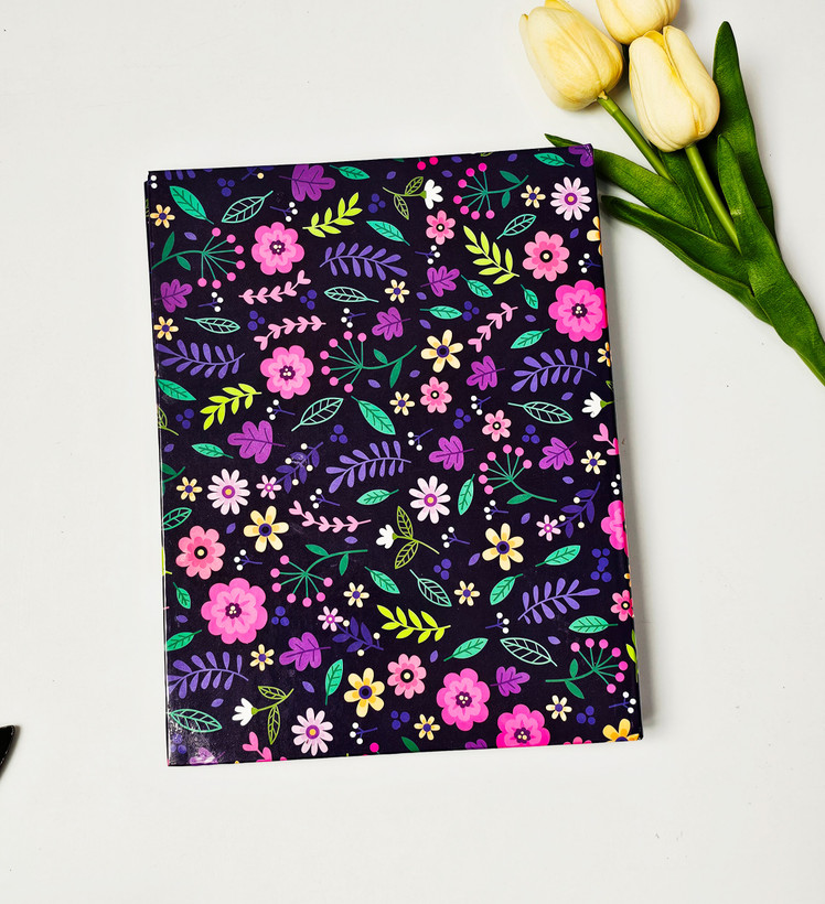 کلاسور فانتزی a5 طرح گل