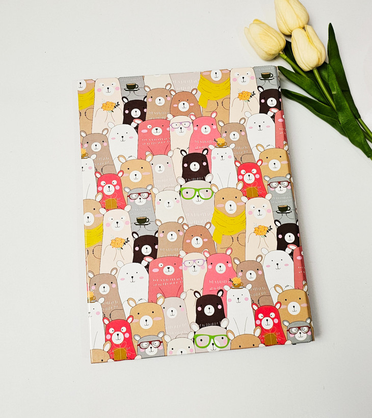 کلاسور ۲۶ حلقه فانتزی طرح خرس