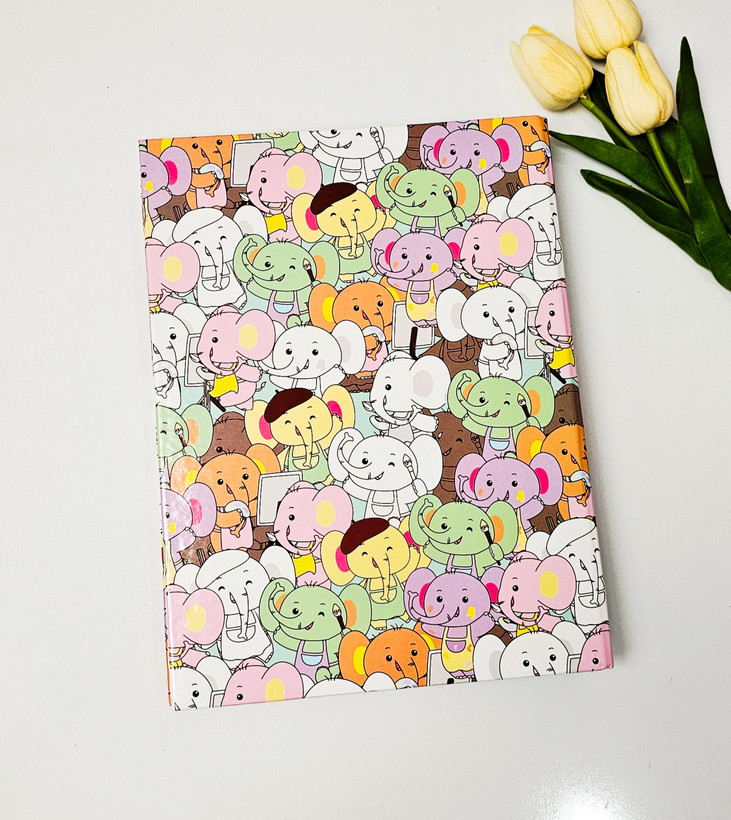 کلاسور ۲۶ حلقه فانتزی طرح فیل