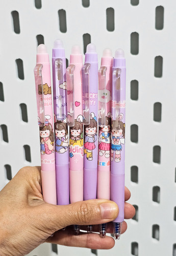 خودکار پاکندار طرح دختر نوک 0/5