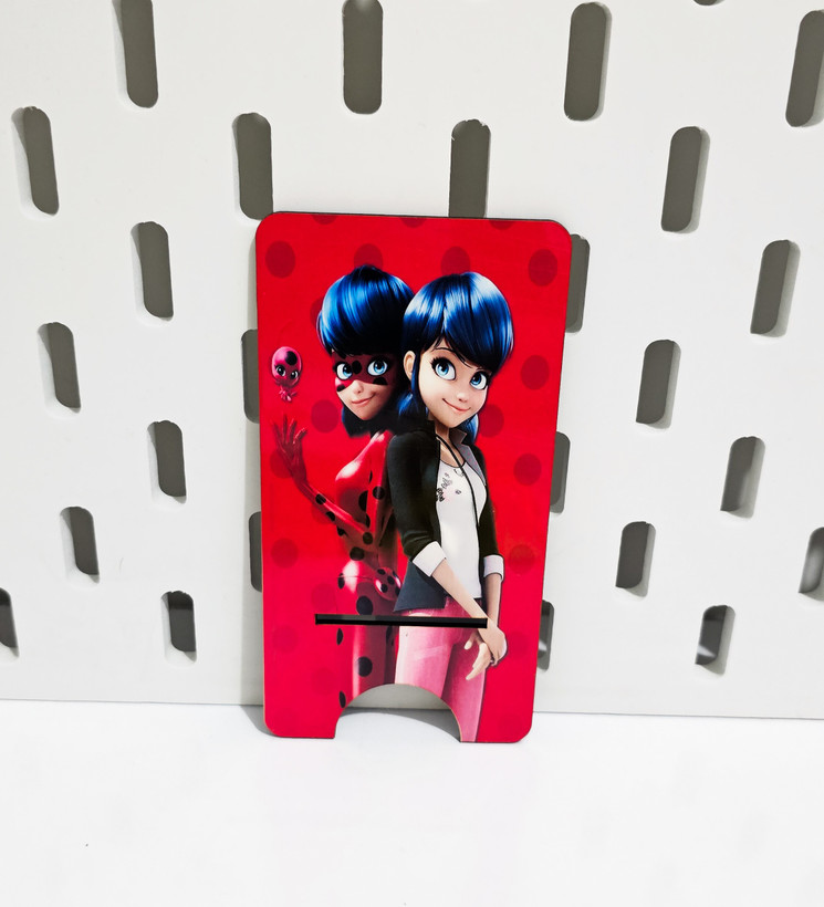 استند موبایل طرح دختر کفشدوزکی