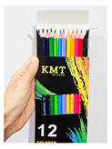 مداد رنگی ۱۲ رنگ برند kmt
