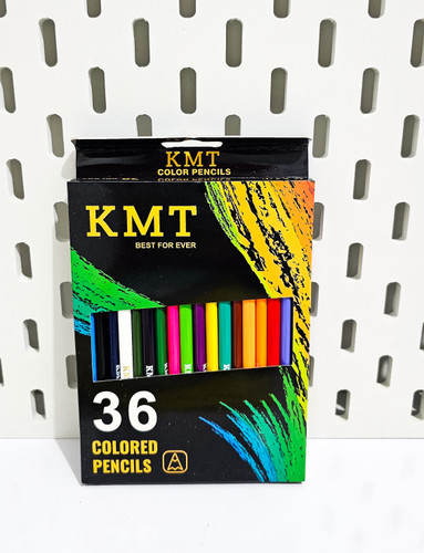 مداد رنگی ۳۶ رنگ برند kmt