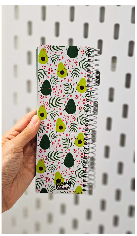 تودولیست جلدمقوایی برند مسترراد ۷۵ برگ اواکادو