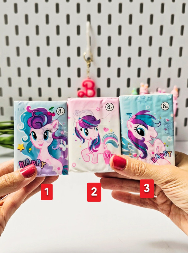 دستمال کاغذی طرحدار فانتزی یونیکورن