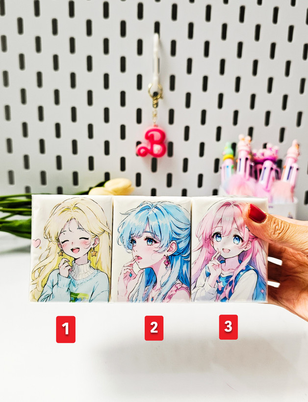 دستمال کاغذی جیبی فانتزی انیمه