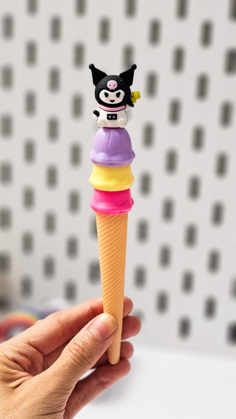 رواننویس بستنی قیفی کرومی